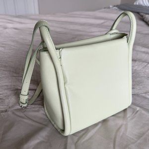 Mint green crossbody bag